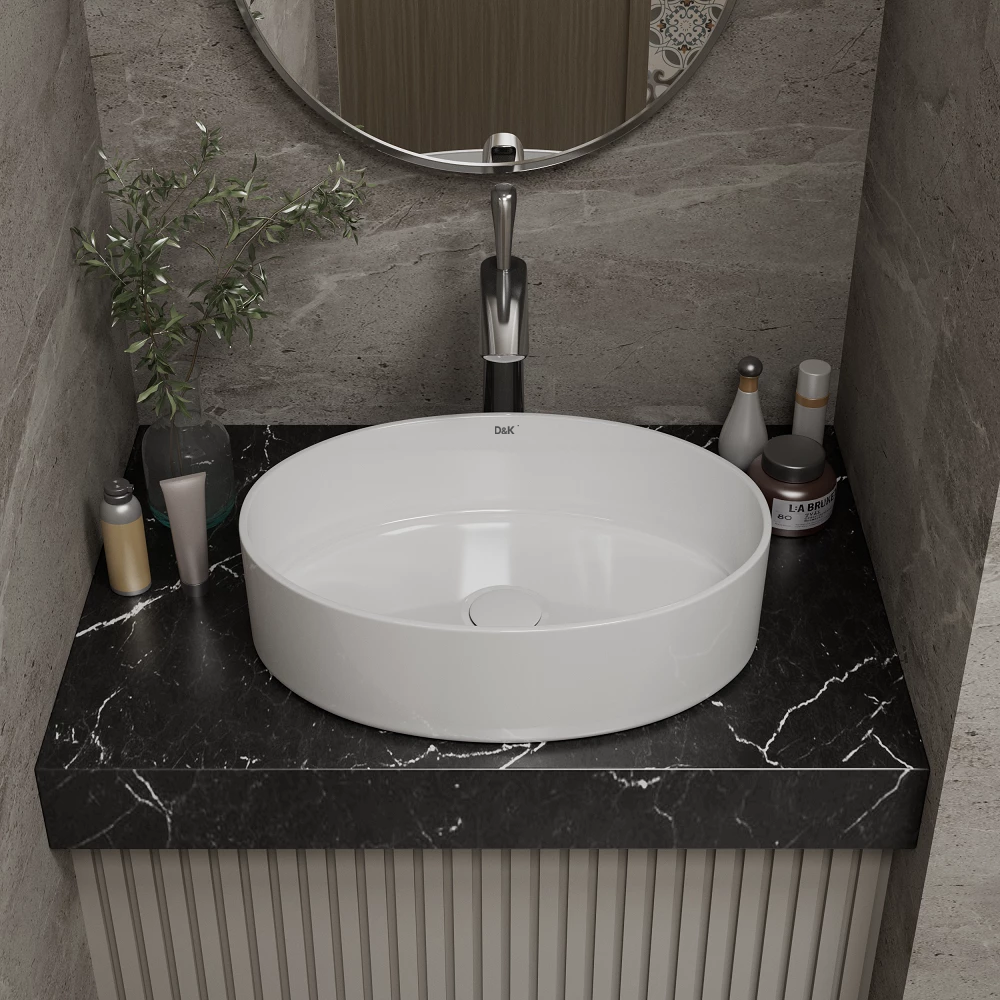 Раковина накладная DK Matrix, 500*360*140мм, белый (DT1390316), артикул DT1390316