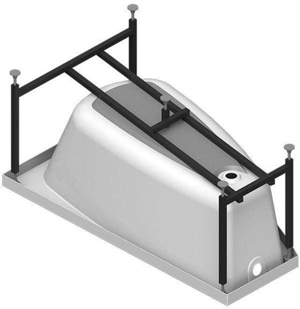 Акриловая ванна Radomir Vannesa Мэги 140х80 L 2-01-0-1-1-211 Белая без гидромассажа