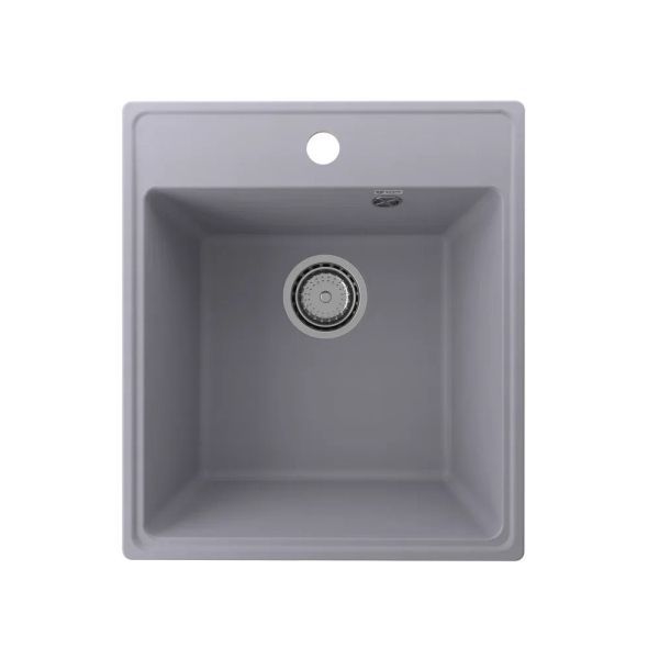 Кухонная мойка Ulgran Quartz Forte 425-05, бетон