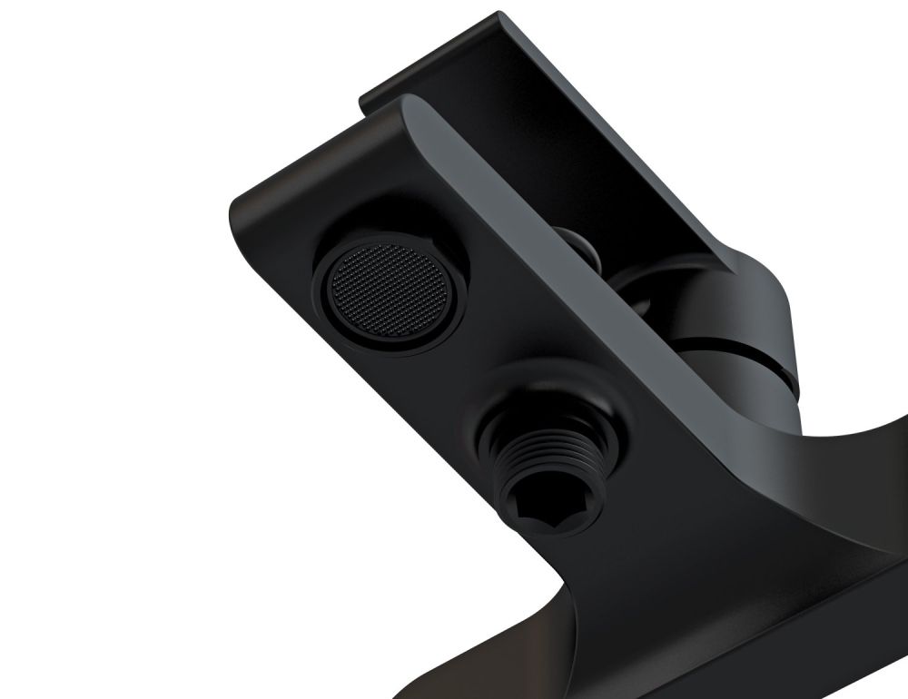 Смеситель для ванны Cersanit BRASKO BLACK однорычажный черный (63108), артикул 63108