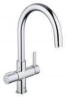 Смеситель для кухни GROHE Red без бойлера, C-излив, хром, (30033000) Смеситель для кухни GROHE Red без бойлера, C-излив, хром, (30033000)