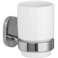 Стакан для зубных щеток Fora Brass BR044 Хром Белый Стакан для зубных щеток Fora Brass BR044 Хром Белый