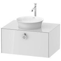Duravit White Tulip  Тумбочка подвесная, 408x800x550 мм, 2 ящика с ручкой, цвет: белый высокоглянцевый
