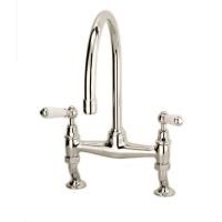 Devon Heritage Смеситель для кухни настольный, цвет никель блестящий