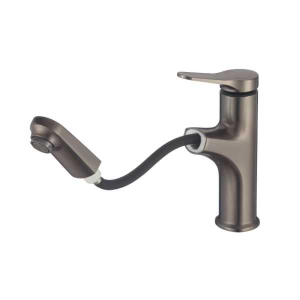 Смеситель для раковины D-Lin D158367-S, графит