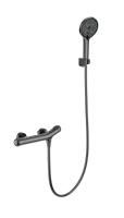 Смеситель для душа с термостатом WONZON & WOGHAND T-1000, Темный графит (WW-B2057-A-BGG)