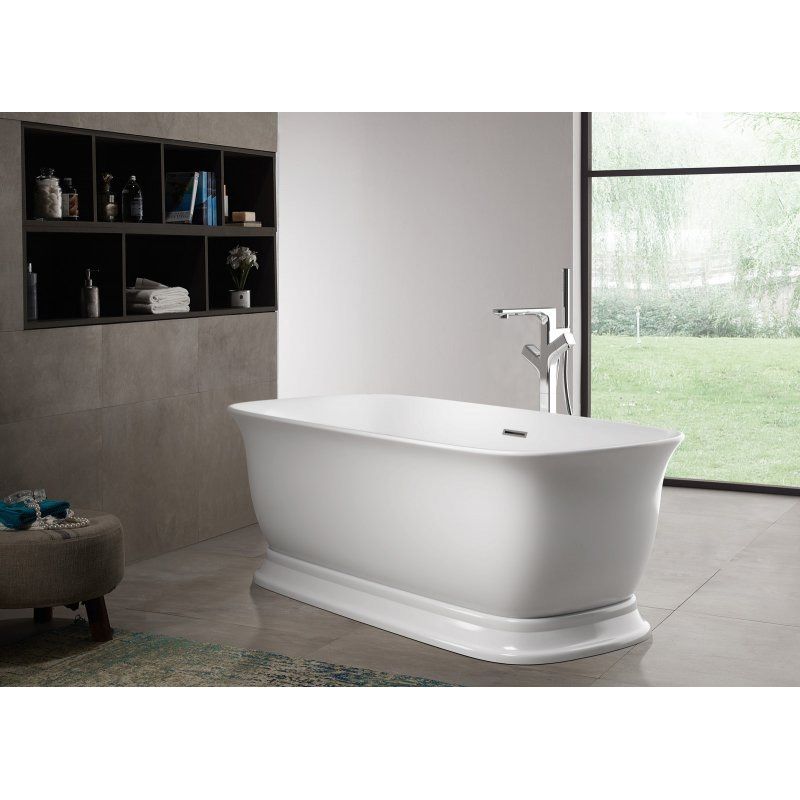 Акриловая ванна BelBagno BB400-1500-800 150х80 без гидромассажа Акриловая ванна BelBagno BB400-1500-800 150х80 без гидромассажа