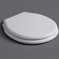 SIMAS Londra Сиденье для подвесного унитаза, цвет белый/золото