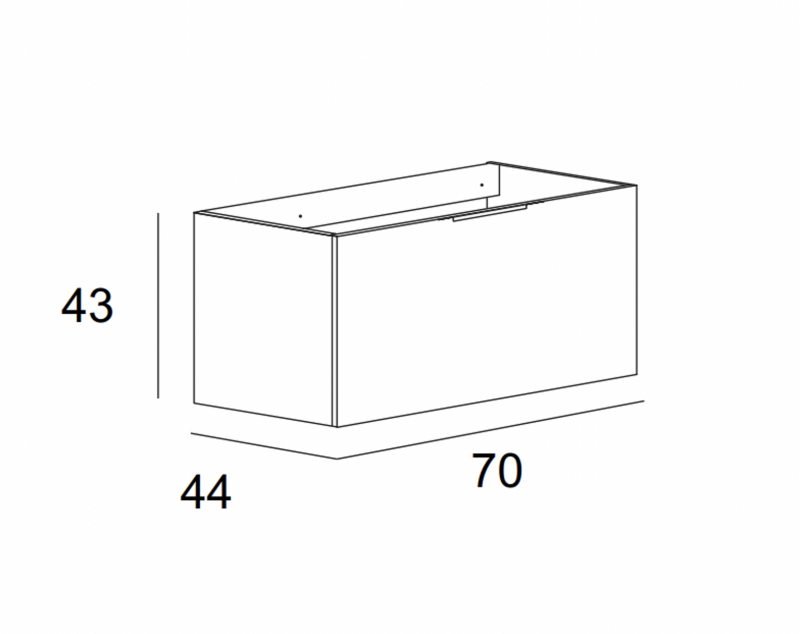 Мебель для ванной CEZARES PREMIUM 70, артикул 55379
