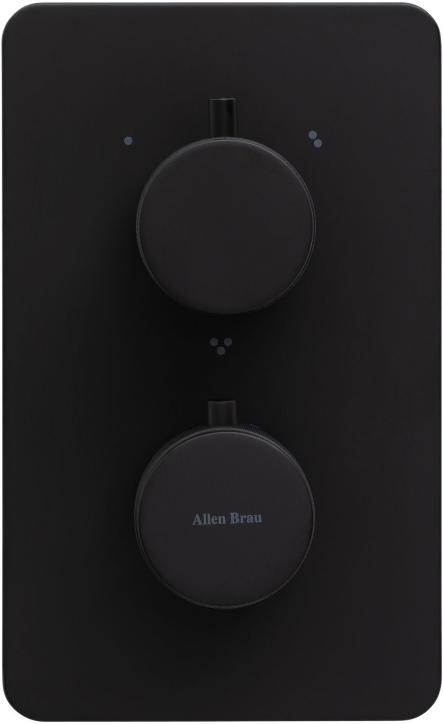 Смеситель для ванны Allen Brau Priority 5.31314-31 (с внутренней частью, 3 выхода) черный матовый, артикул 5.31314-31