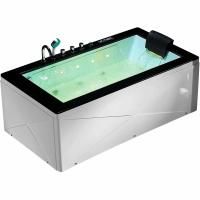 Акриловая ванна Gemy G9258 180х100 с гидромассажем Акриловая ванна Gemy G9258 180х100 с гидромассажем