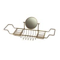 COMPLEMENTI Полка-решётка на ванну с оптическим зеркалом , бронза