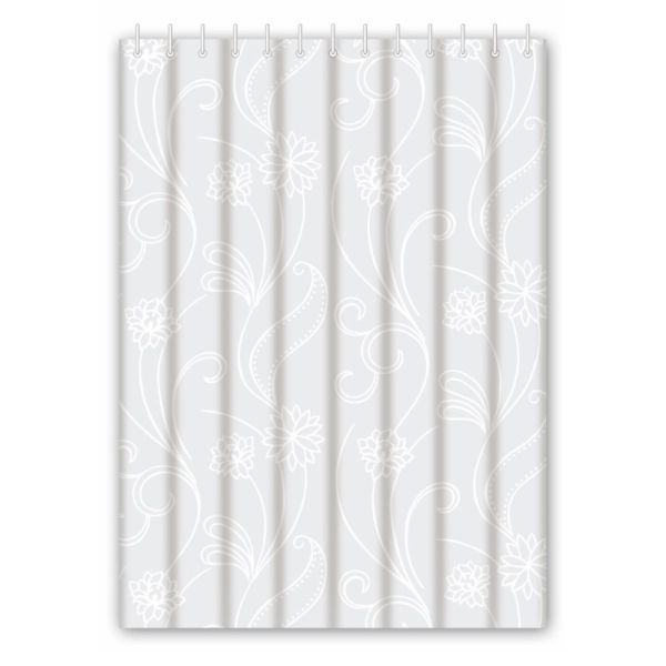 Штора для ванной Haiba HB75001, цветы