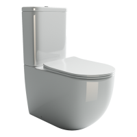 Напольная пристенная чаша унитаза MIA Rimless