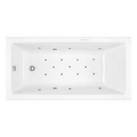 Ванна EXCELLENT Wave 160x80 "RELAX" (хром)