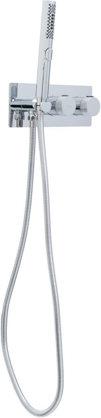 Смеситель для ванны Allen Brau Liberty 5.33009-00 (с внутренней частью, 2 хода) хром, артикул 5.33009-00