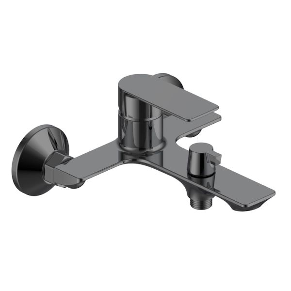 Смеситель для ванны VODA NV54GM, оружейная сталь