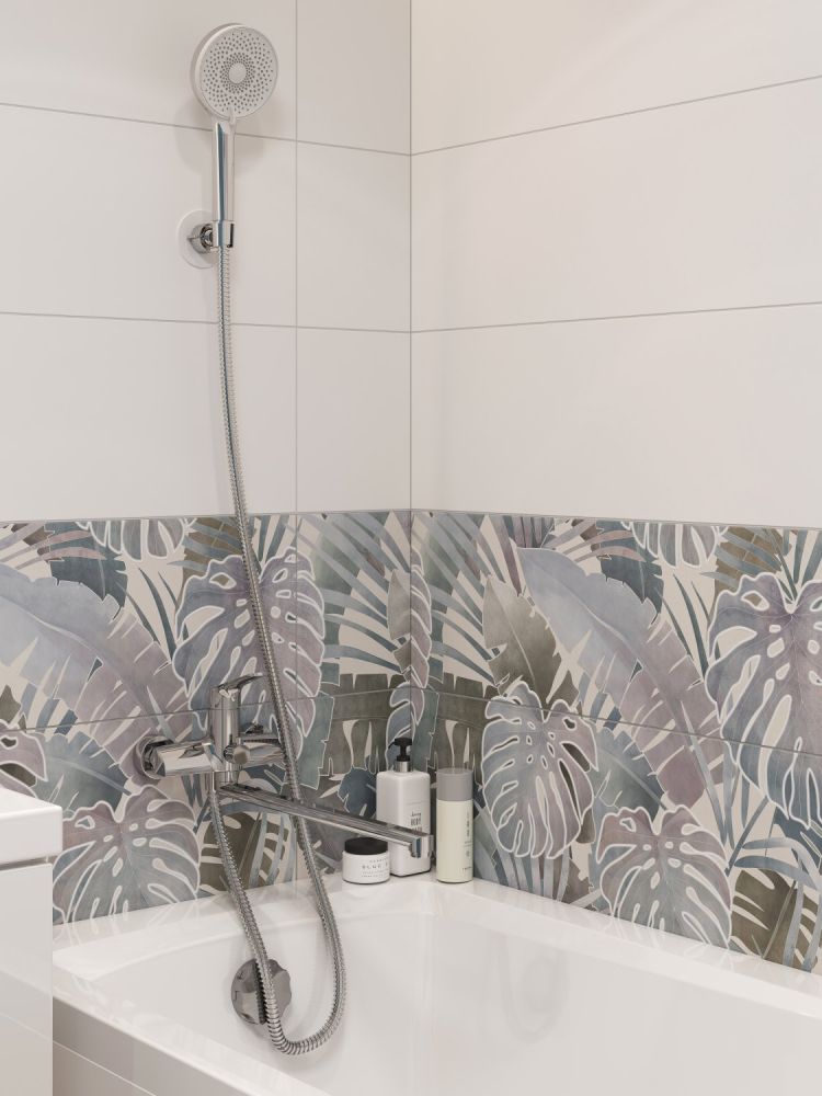 Смеситель для ванны Cersanit FLAVIS с длинным изливом однорычажный (64093), артикул 64093