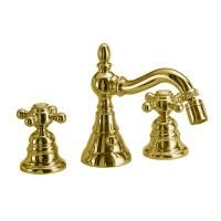 Fima Carlo Frattini Elizabeth Cмеситель для биде, на 3 отв., с донным клапанном, цвет: золото Fima Carlo Frattini Elizabeth Cмеситель для биде, на 3 отв., с донным клапанном, цвет: золото