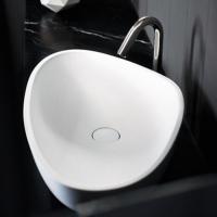 Agape Drop Раковина накладная 67x44.2x18 см, без отв., цвет: белый Agape Drop Раковина накладная 67x44.2x18 см, без отв., цвет: белый