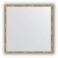 Зеркало Evoform Definite 57х57 Серебряный бамбук