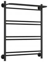 Полотенцесушитель водяной СТИЛЬЕ "Версия-Н1" 800х600 (Полка+1+2+2+2) П 16 (Чёрный)