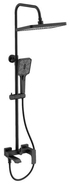 Душевая система BELZ B24507-7, черный