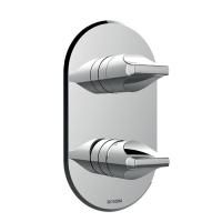 BOSSINI APICE Смеситель для душа встраиваемый, однорычажный, с переключателем на 2-5 положений, внешняя часть, цвет хром BOSSINI APICE Смеситель для душа встраиваемый, однорычажный, с переключателем на 2-5 положений, внешняя часть, цвет хром