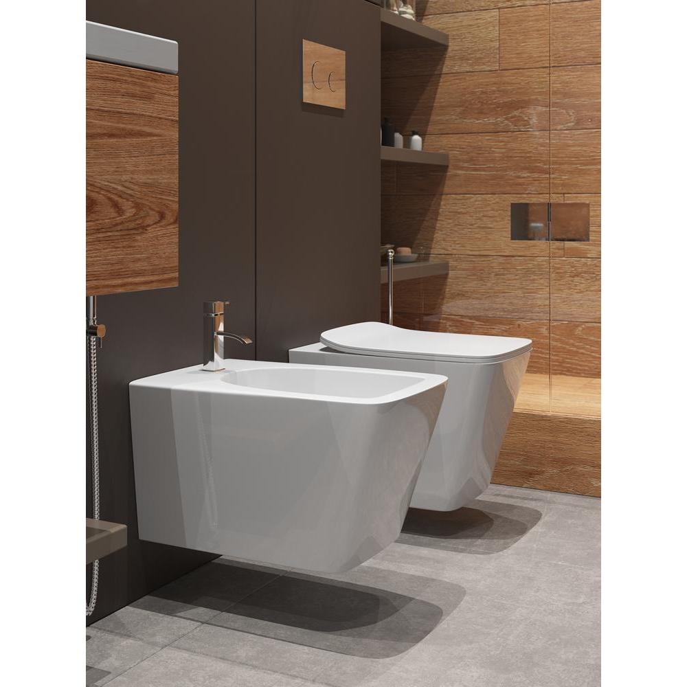 Унитаз  подвесной TIMO SOlI TK-303MB, черный, артикул TK-303MB