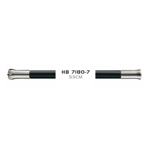 Гибкий излив для кухонного смесителя Haiba HB7180-7, черный
