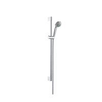 Душевой гарнитур, Hansgrohe, Crometta, размер штанги, мм-650, размер шланга, мм-1600, размер душевого диска, мм-85, форма лейки-круглая, количество режимов-2, тип струи-обычная, Vario, переключение типов струи с помощью вращающегося душевого диска, держат Душевой гарнитур, Hansgrohe, Crometta, размер штанги, мм-650, размер шланга, мм-1600, размер душевого диска, мм-85, форма лейки-круглая, количество режимов-2, тип струи-обычная, Vario, переключение типов струи с помощью вращающегося душевого диска, держат