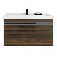 Тумба под раковину АКВАТОН КАПРИ 79,2 1A230201KPDB0 (подвесная, темное дерево) ССП, шт