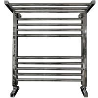 Водяной полотенцесушитель Ника Modern ЛМ 3 60x40 с полкой Хром 12 перекладин