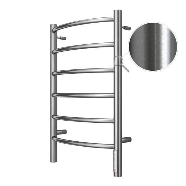 Полотенцесушитель электрический Terminus Классик П6 40х65 quick touch, сатин