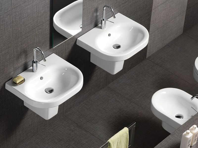 Раковина Hatria Daytime 55 YXBL Белая Раковина Hatria Daytime 55 YXBL Белая