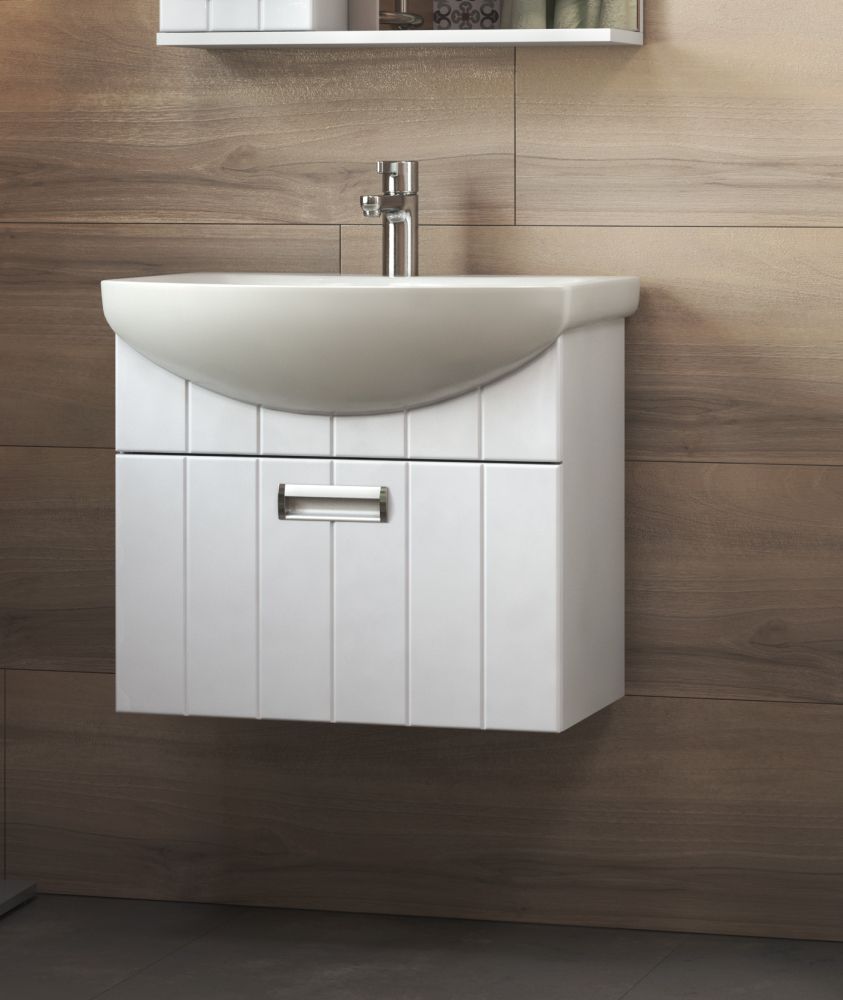 Тумба под раковину подвесная VIGO Diana tp.DIA.BAL.60.1Y, 60 см, артикул tp.DIA.BAL.60.1Y