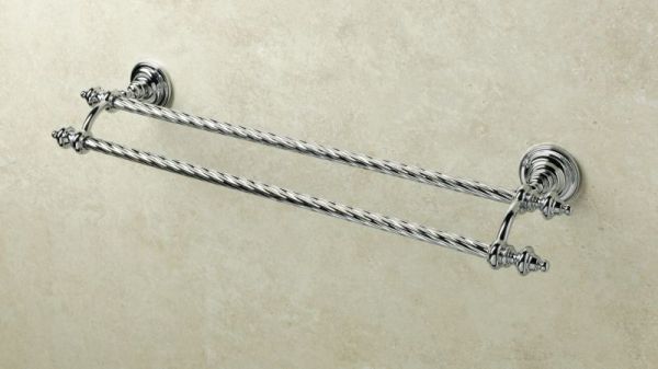 Stil Haus Giunone, полотенцедержатель двойной, цвет хром