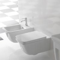 GLOBO Relais Унитаз подвесной 56*36см, с системой скрытого крепежа, цвет белый