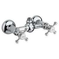 Nicolazzi Half Dome Смеситель для душа на 2 отверстия, вывод сверху 1/2" (без шланга и лейки), цвет: хром