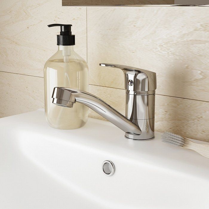 Смесители для раковины Milardo Simp SIMSBR0M01 Хром, артикул SIMSBR0M01