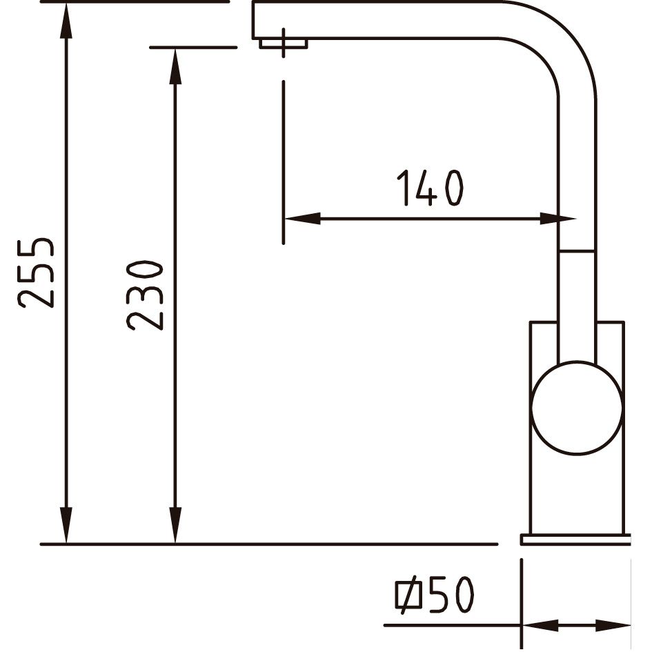 BIMINI Смеситель для умывальника высокий 230, ec2,хром BIMINI Смеситель для умывальника высокий 230, ec2,хром