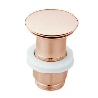 CISAL Донный клапан 1"1/4 для раковин, цвет золото розовое