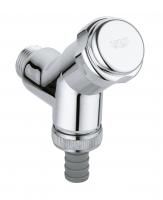 Подсоединительный вентиль 1/2 GROHE, хром (41010000) Подсоединительный вентиль 1/2 GROHE, хром (41010000)