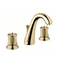 Bongio Impero Смеситель для раковины, цвет золото/Swarovski