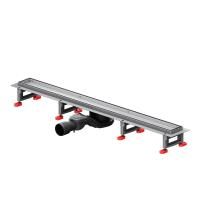 W01SC-U11-080-04SB MasterFlow Трап для душа линейный универс затвор Tile 80см цвет сталь мат W01SC-U11-080-04SB MasterFlow Трап для душа линейный универс затвор Tile 80см цвет сталь мат
