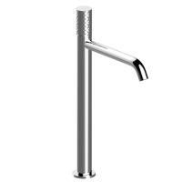 Bongio  Capsule Смеситель для раковины высокий, с  донным, клапаном clic-clac. излив 173 мм, цвет хром/ручка GG