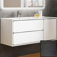 Тумба с раковиной SanVit Бруно-2 120 L kbruno2120 с фактурой под дерево подвесная Венге Тумба с раковиной SanVit Бруно-2 120 L kbruno2120 с фактурой под дерево подвесная Венге