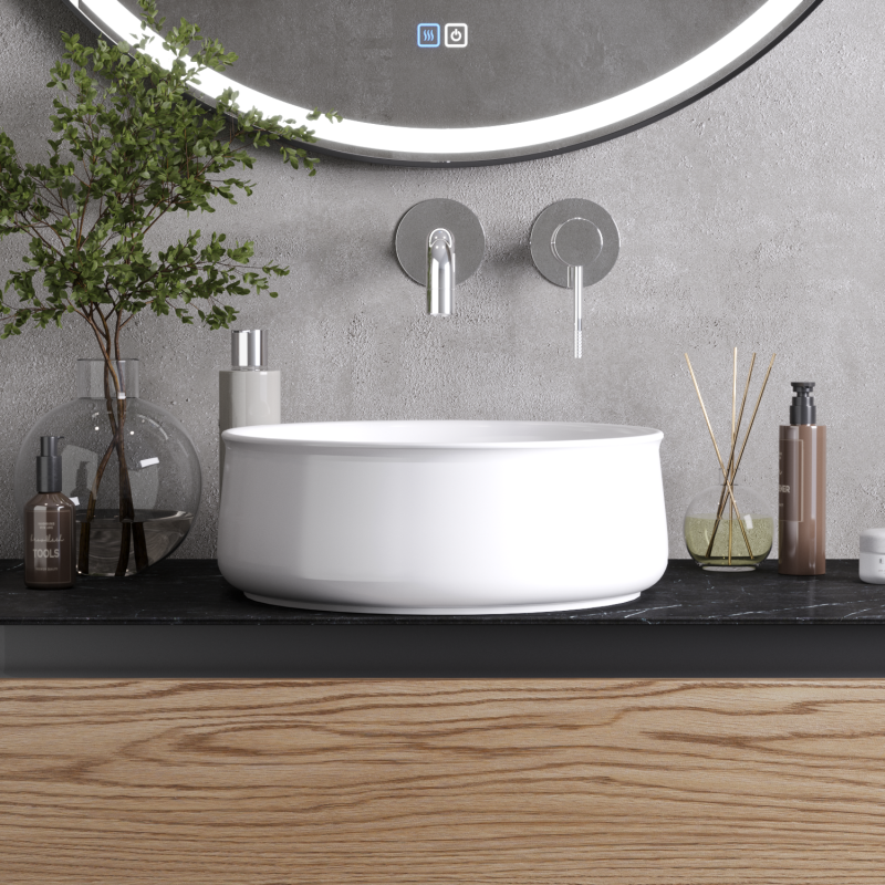 Раковина накладная керамическая CZR-6603, артикул CZR-6603