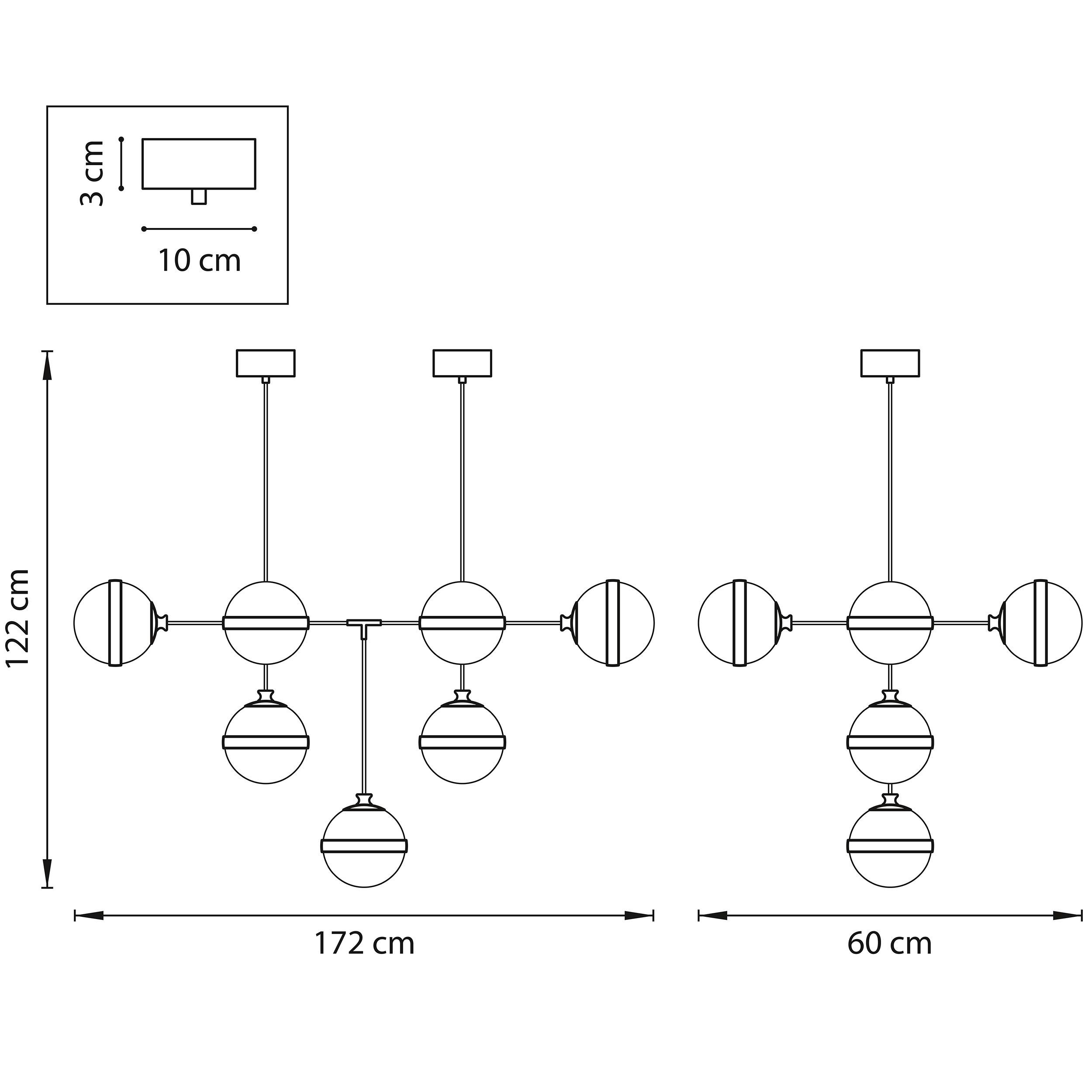 Люстра потолочная Globo Lightstar 813197 Люстра потолочная Globo Lightstar 813197