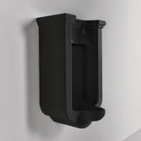 Kerasan Waldorf Писсуар подвесной с сифоном и комплектом крепежей, цвет черный